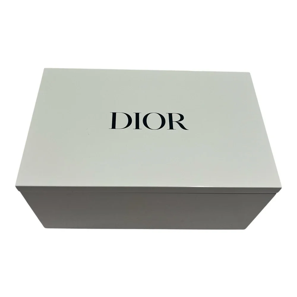 New Dior White Lacquered‎ Vanity/Make-up Storage Box With Mirror